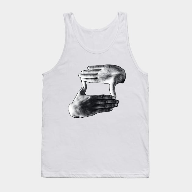 Hand Framing Tank Top by Barnabas